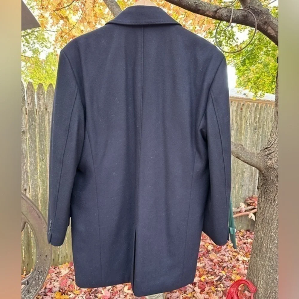 Kenneth Cole‎ Men’s Earle Short Peacoat with Removable Scarf (Navy) (NWT)
